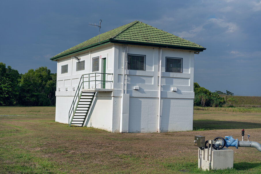Retro Water Pump Station